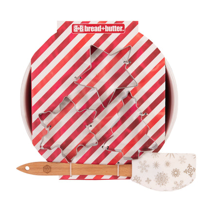 Bread and Butter Electroplate Snowflake Mini Mix Bowl Set - Gold 3