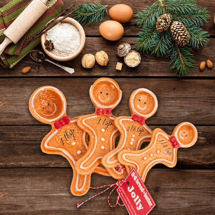 Bread and Butter Figurine Gingerbread Man Spoons 4 Pack 2