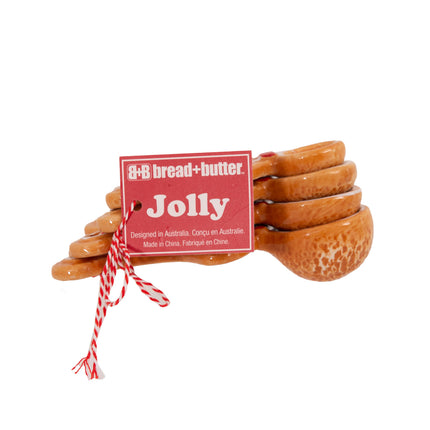 Bread and Butter Figurine Gingerbread Man Spoons 4 Pack 3