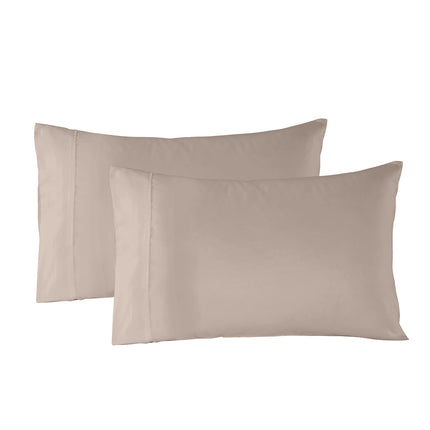 Royal Comfort Bamboo Blended Sheet & Pillowcases Set 1000TC Ultra Soft Bedding - Double - Warm Grey 4