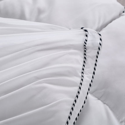 Royal Comfort 1000GSM Luxury Bamboo Fabric Gusset Mattress Pad Topper Cover - Queen - White 7