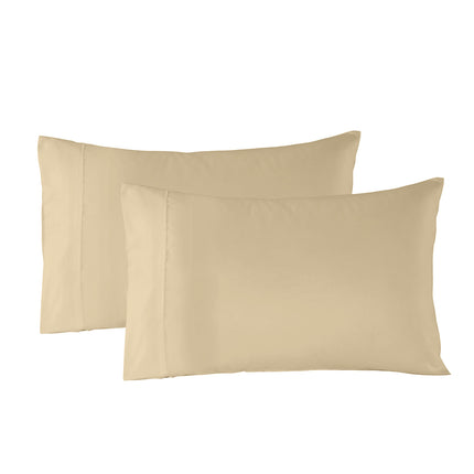 Royal Comfort Bamboo Blended Quilt Cover Set 1000TC Ultra Soft Luxury Bedding - Double - Ivory 4