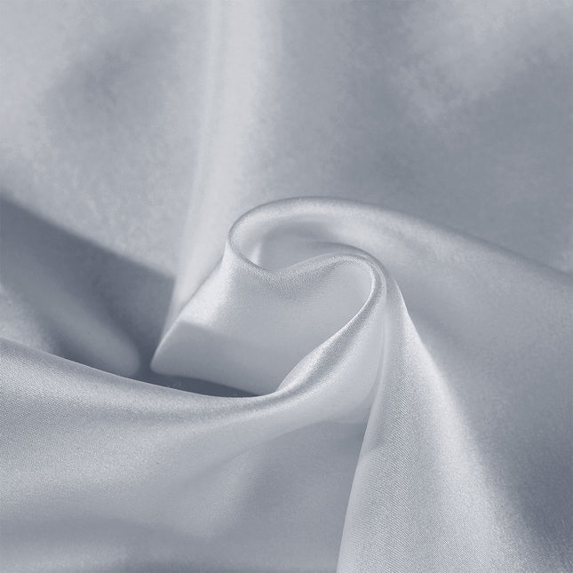 Royal Comfort Pure Silk Pillow Case 100% Mulberry Silk Hypoallergenic Pillowcase - Silver 2