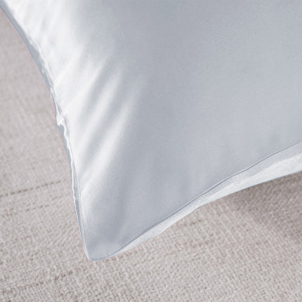 Royal Comfort Pure Silk Pillow Case 100% Mulberry Silk Hypoallergenic Pillowcase - Silver 3