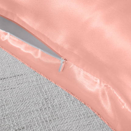 Royal Comfort Pure Silk Pillow Case 100% Mulberry Silk Hypoallergenic Pillowcase - Blush 4
