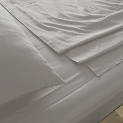Royal Comfort 1000TC Hotel Grade Bamboo Cotton Sheets Pillowcases Set Ultrasoft - King - Dove 4