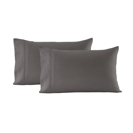 Royal Comfort 1200 Thread Count Sheet Set 4 Piece Ultra Soft Satin Weave Finish - King - Charcoal 4