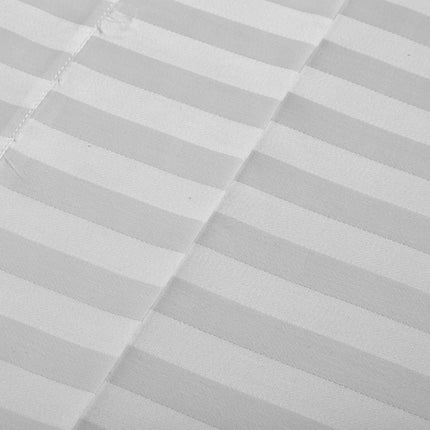 Royal Comfort 1200TC Sheet Set Damask Cotton Blend Ultra Soft Sateen Bedding - Queen - White 4