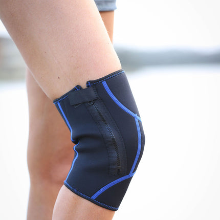 Sprint Industries Neoprene Zip Knee Support Pain Relief Brace Sports - Unisex 6