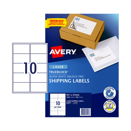 AVERY Laser Label L7173 10Up Pack of 100 2