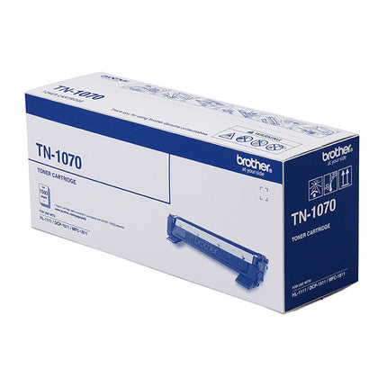 Brother TN-1070 1000 page Yield Toner Cartridge to suit HL-1110/DCP-1510/MFC-1810 2