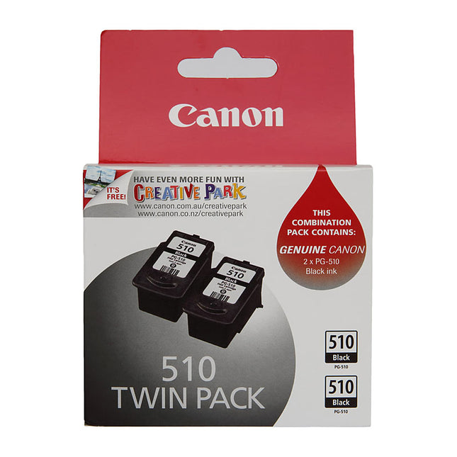 CANON PG510 Black Ink Twin Pack 2