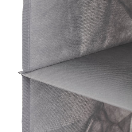 5 Tier Shelf Hanging Closet Organizer and Storage for Clothes (Grey) 6