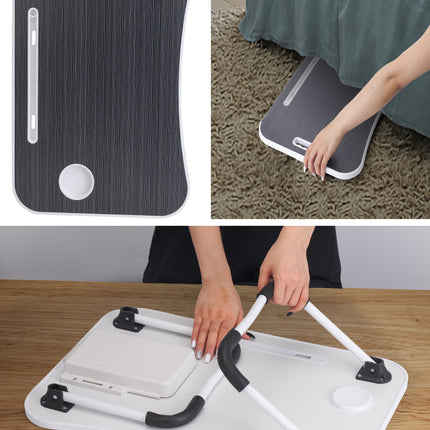 Laptop Bed Desk with Storage and foldable legs for Adults, Kids & Home Office 8
