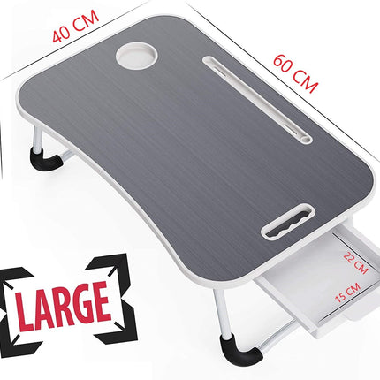 Laptop Bed Desk with Storage and foldable legs for Adults, Kids & Home Office 9