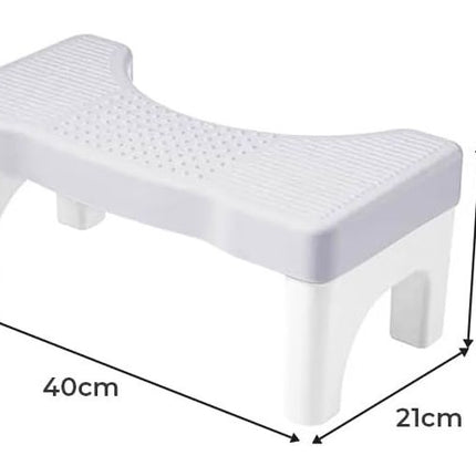 CARLA HOME Toilet Poop Stool Squat Adult for Easy Pooping for Bathroom Adults and Kids 8