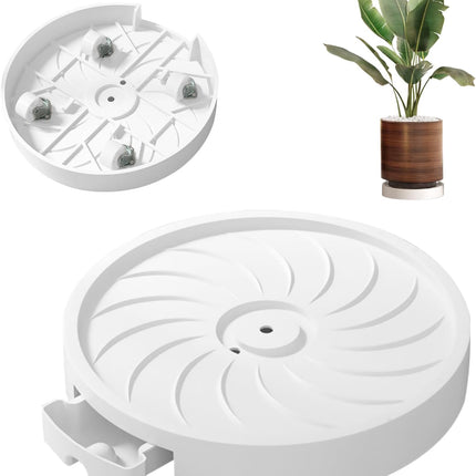 CARLA HOME 2-Pack Rolling Plant Stand with 360° Wheels for Indoor Pots (26 cm) 11