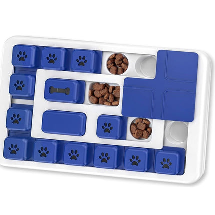 CARLA HOME Interactive Dog Puzzle Toy Slow Feeder Treat Dispenser for Dogs & Cats 10