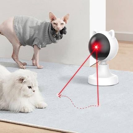 CARLA HOME Interactive Laser Toy for Cats with Adjustable Angle, USB Rechargeable & 2 Speed Modes 8