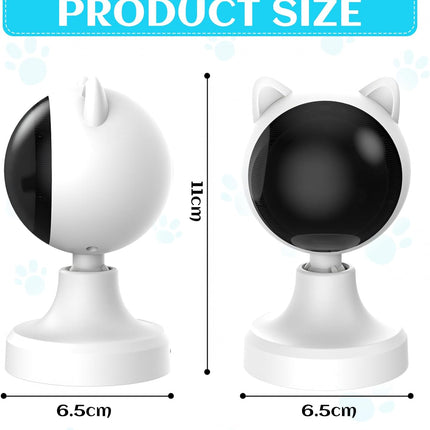 CARLA HOME Interactive Laser Toy for Cats with Adjustable Angle, USB Rechargeable & 2 Speed Modes 9