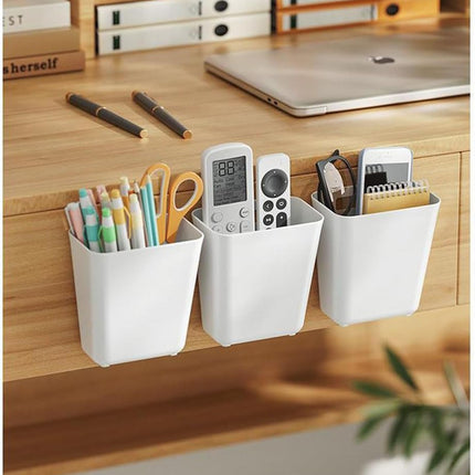 CARLA HOME 4-Pack Self-Adhesive Wall Storage Box for Cabinet Doors, Kitchen, Bathroom & Office 8