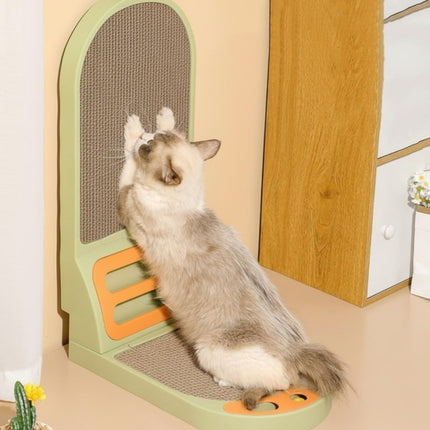 CARLA HOME Vertical Cat Scratching Board with Durable Cardboard for Indoor Cats