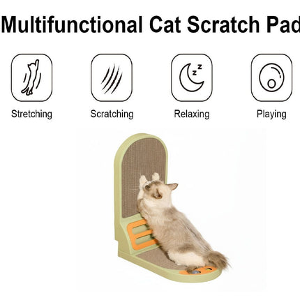 CARLA HOME Vertical Cat Scratching Board with Durable Cardboard for Indoor Cats 4