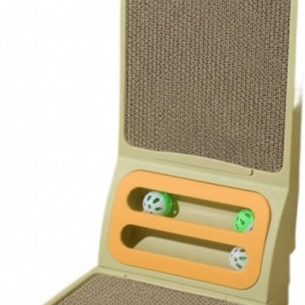 CARLA HOME Vertical Cat Scratching Board with Durable Cardboard for Indoor Cats 6