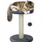 CARLA HOME Cat Tree Tower for Indoor Cats with Plush Perch, Sisal Scratching Post & Hanging Ball Toy for Kittens or Small Breeds