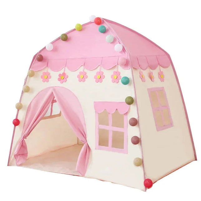 130cm Pink Princess Castle Tent for Kids 2