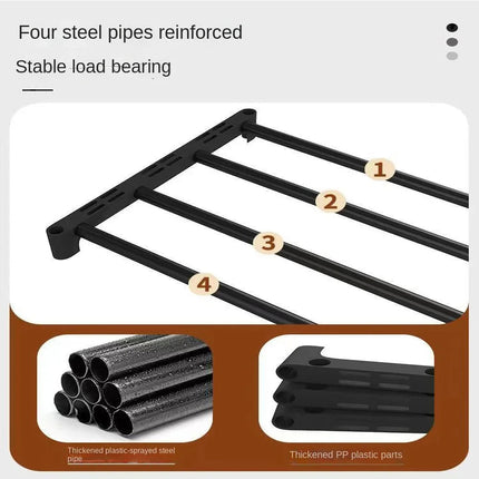 8-Layer Multi-Function Shoe Rack Space Saver 4
