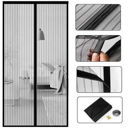 Magnetic Mosquito Net Door Screen 100x210cm 4