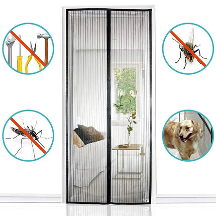 Magnetic Mosquito Net Door Screen 110x210cm 6