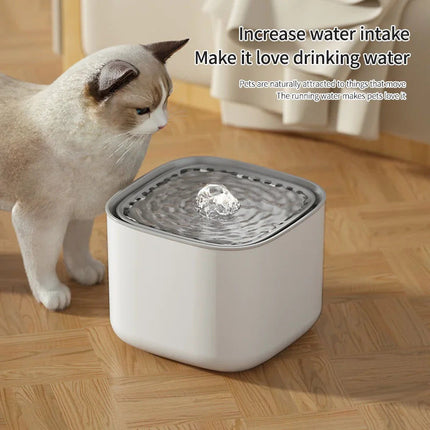 3L Cat Water Fountain Large Filter USB 3