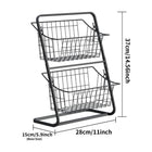 Kitchen Countertop Storage & Snack Rack