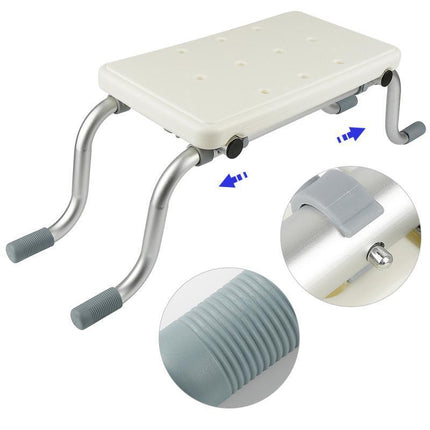 Adjustable Aluminium Bath Seat Bench 6