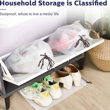 10PCS Travel Shoe Bags Portable Storage Pouch Drawstring Dust Organizer 6