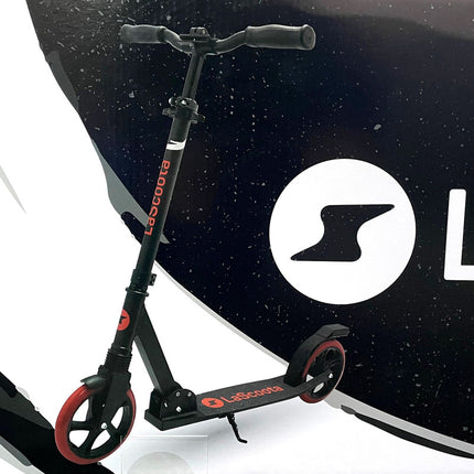 Lascoota Pulse Kick Push Commuter Scooter Teen Adult Black 7