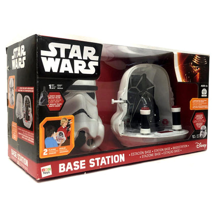 Star Wars Storm Trooper Darth Vader Base Station Light & Sound Talk 6+ 7