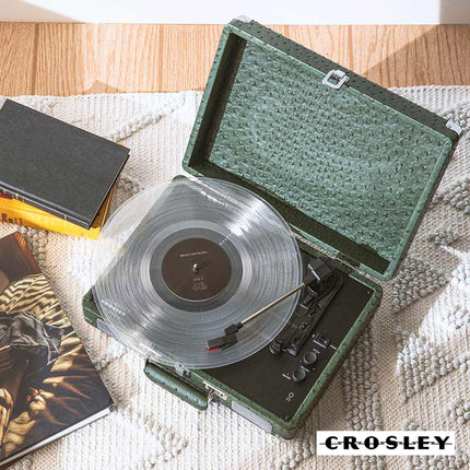Crosley Cruiser Plus Bluetooth Turntable 3 Speed Ostrich Green 3