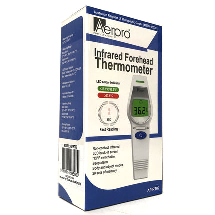 Aerpro Non Contact Infra Red Forehead & Body Thermometer Australian ARTG Registered 6