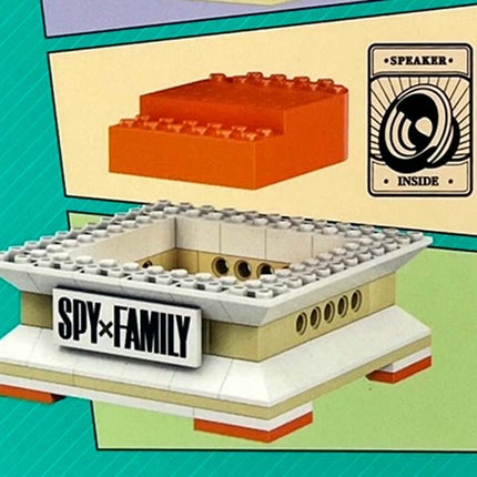 Kalos Spy X Family Anya Forger Building Block Bluetooth Speaker 4