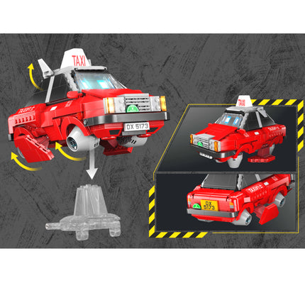 Kalos Hong Kong Machines Robot Red Taxi Building Block Set 586pcs 14+ 7