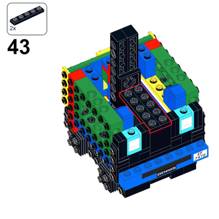 Kalos Hong Kong Machines Robot Bus Dennis Building Block Set 786pcs 14+ 4