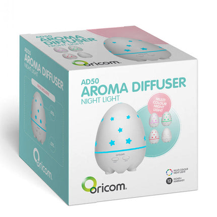 Oricom Aroma Diffuser Humidifier & Night Light Baby Kids Room AD50 4