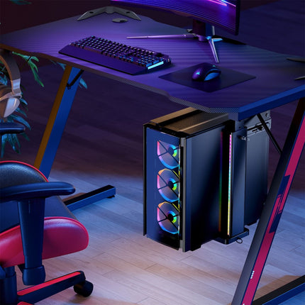 activiva RGB Ultra-Wide Adjustable Wall & Under-Desk Gaming PC Mount 7