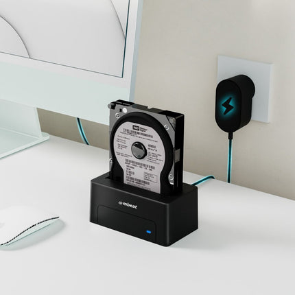 mbeat D1 USB 3.0 3.5" & 2.5" SATA HDD Docking Station - Black 2