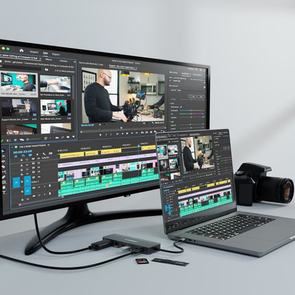 mbeat Elite 9-in-1 USB-C Multiport Hub with Built-in M.2 NVMe SSD Enclosure 3