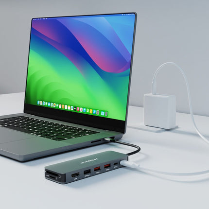 mbeat Elite 9-in-1 USB-C Multiport Hub with Built-in M.2 NVMe SSD Enclosure 5