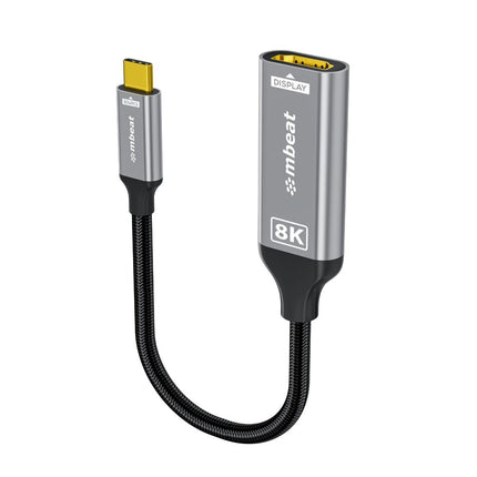 mbeat Tough Link 8K USB-C to HDMI Adapter - Space Grey